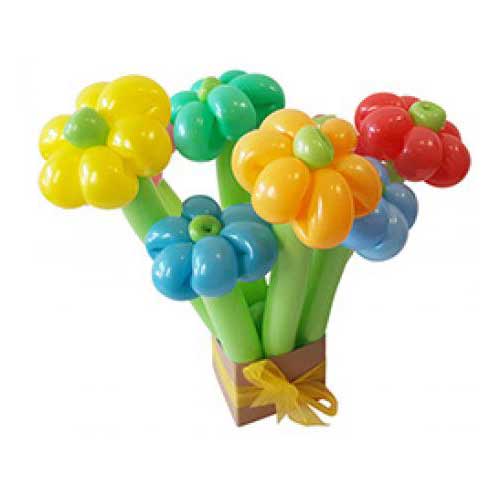Lovely Balloon Flower Box